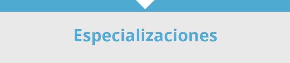 Especializaciones