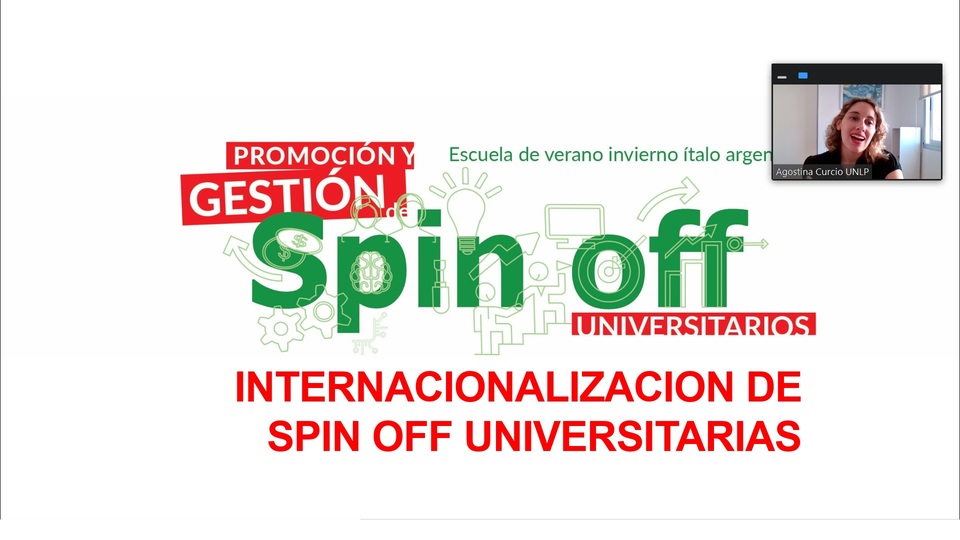 La UNLP presente en el curso “Promoción y gestión de Spin Off Universitarios”