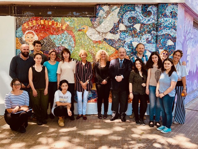 Nuevo Mural del Bachillerato de Bellas Artes Nuevo Mural del Bachillerato de Bellas Artes