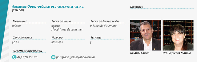 Cursos de Posgrado 2018 Cursos de Posgrado 2018