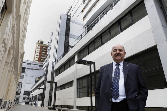 Fernando Tauber recorrió las obras del flamante Edificio Fernando Tauber recorrió las obras del flamante Edificio