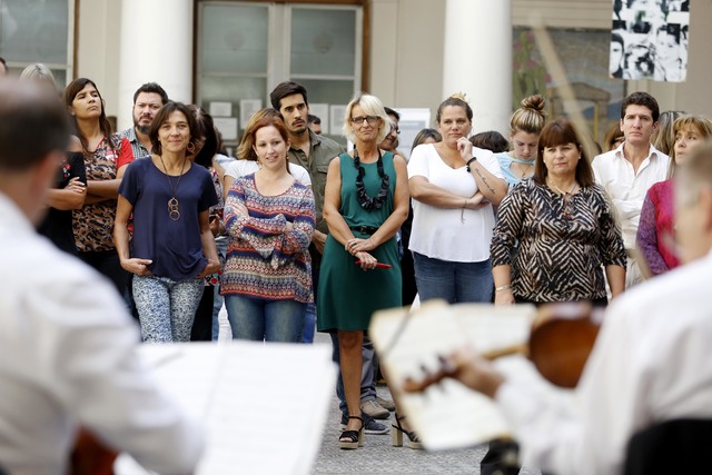 Acto y concierto en el Rectorado como cierre de la gestión 2014-2018 Acto y concierto en el Rectorado como cierre de la gestión 2014-2018