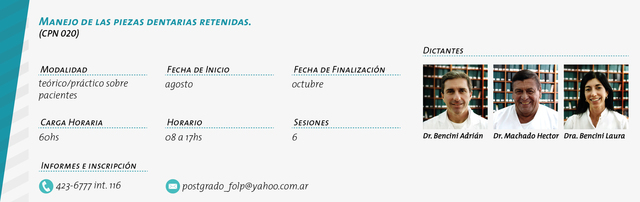 Cursos de Posgrado 2018 Cursos de Posgrado 2018