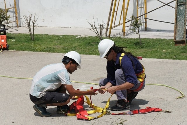 Cooperativa de liberados realizó trabajos de construcción en la Facultad de Humanidades Cooperativa de liberados realizó trabajos de construcción en la Facultad de Humanidades