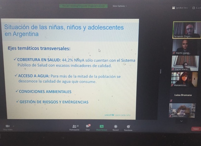 La UNLP participó de una reunión convocada por UNICEF
La UNLP participó de una reunión convocada por UNICEF