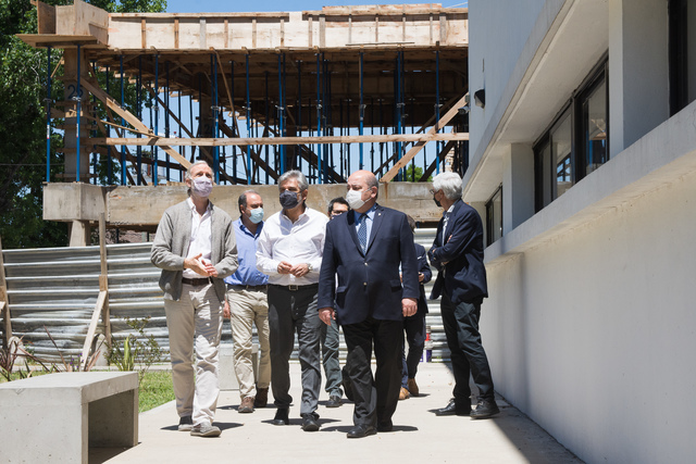 También hubo recorrida por los laboratorios de Ciencias Exactas