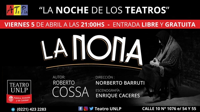 La Nona Noche De Los Teatros Viernes 5 De Abril 1 La Nona Noche De Los Teatros Viernes 5 De Abril 1