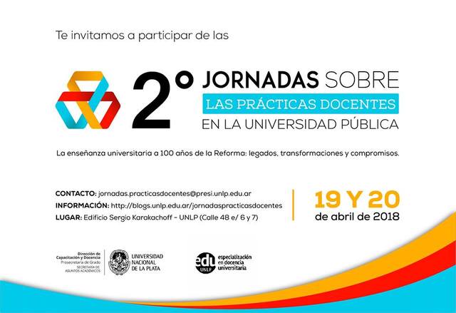 Comienzan las Jornadas Docentes Comienzan las Jornadas Docentes