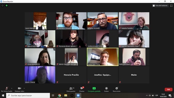 Se reunió la Mesa de Trabajo de Personas Mayores de la UNLP Se reunió la Mesa de Trabajo de Personas Mayores de la UNLP