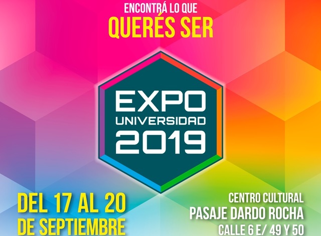 Se viene #ExpoUNLP, la cita obligada para preparar el ingreso 2020 Se viene #ExpoUNLP, la cita obligada para preparar el ingreso 2020