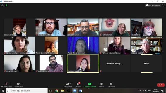 Se reunió la Mesa de Trabajo de Personas Mayores de la UNLP Se reunió la Mesa de Trabajo de Personas Mayores de la UNLP