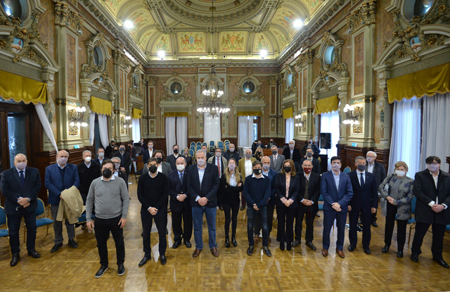 La UNLP presente en un encuentro de rectores con el Gobernador Kicillof