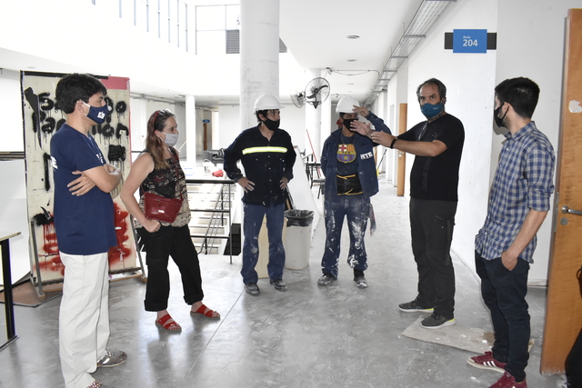Ex detenidos y trabajadores excluidos reacondicionarán la Facultad de Humanidades