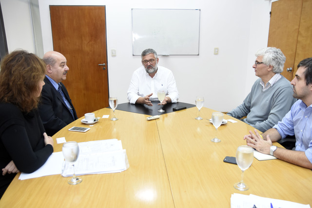 Tauber y Villegas se reunieron en la sede de la cartera laboral Tauber y Villegas se reunieron en la sede de la cartera laboral