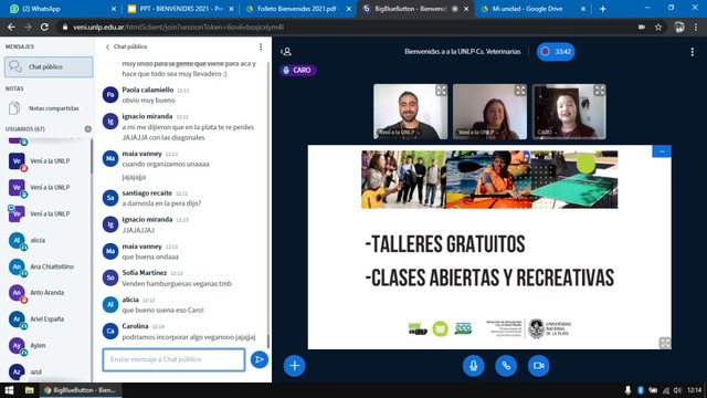 Con charlas virtuales, los ingresantes de todas las facultades tienen su bienvenida Con charlas virtuales, los ingresantes de todas las facultades tienen su bienvenida