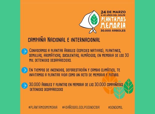 Mes de la Memoria 2021 en la UNLP Mes de la Memoria 2021 en la UNLP