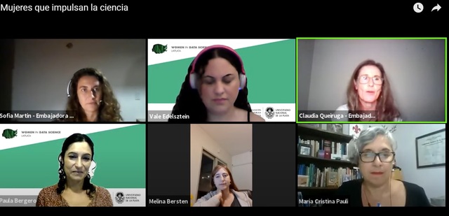 Comenzó el encuentro internacional de mujeres especialistas en Ciencia de Datos