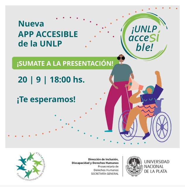 La UNLP desarrolló una aplicación destinada a estudiantes con discapacidad La UNLP desarrolló una aplicación destinada a estudiantes con discapacidad