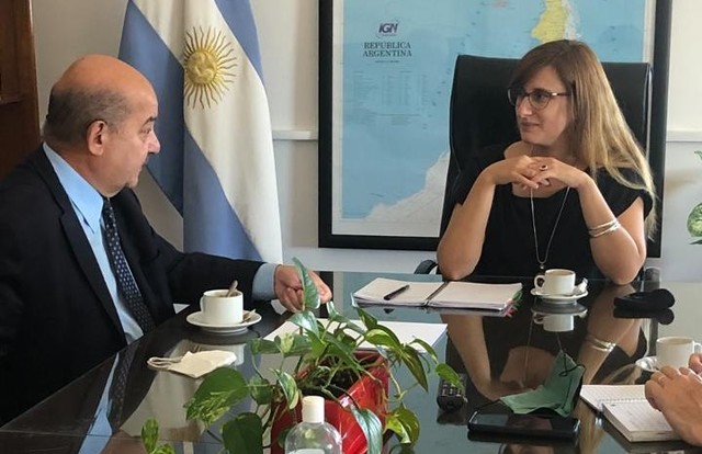 Avanza una agenda conjunta con el Ministerio de Defensa de la Nación
