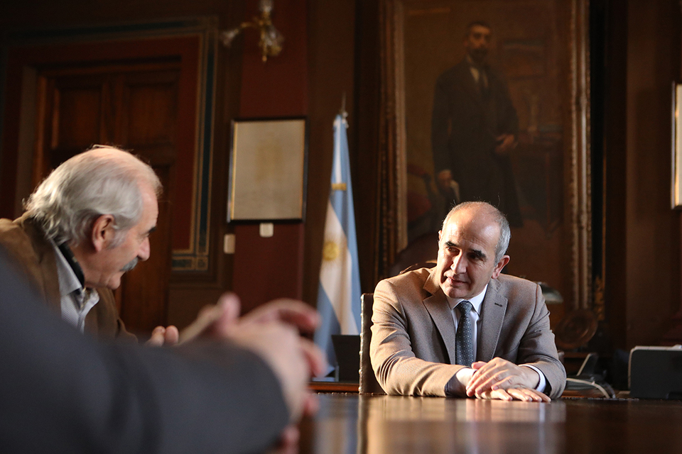 El presidente López Armengol recibió a directivos de la Unión Industrial del Gran La Plata