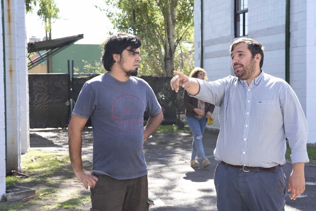 Funcionarios de Desarrollo de la Comunidad recorrieron el Albergue Universitario Funcionarios de Desarrollo de la Comunidad recorrieron el Albergue Universitario