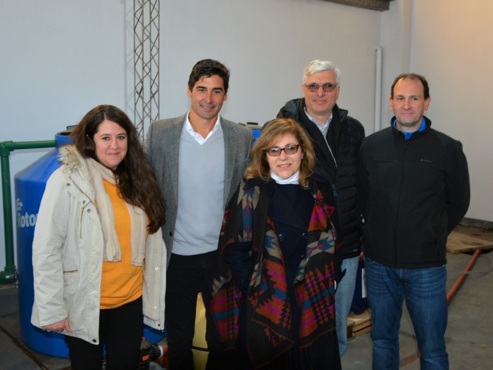 UNLP: Presentaron la planta piloto de tratamiento de agua para la remoción de arsénico en Verónica