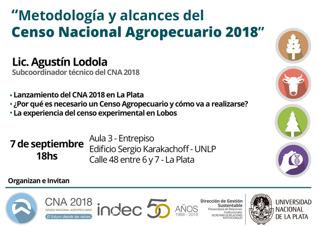 Charla Censo Nacional Agropecuario 2018