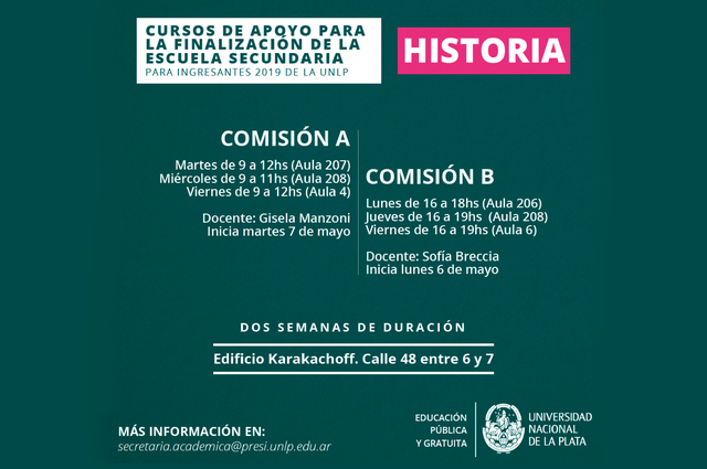 Comienzan los cursos para ingresantes que adeudan materias del secundario Comienzan los cursos para ingresantes que adeudan materias del secundario