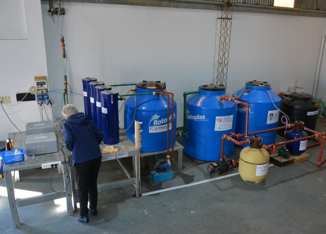 planta piloto de tratamiento de agua para la remoción de arsénico en Verónica planta piloto de tratamiento de agua para la remoción de arsénico en Verónica