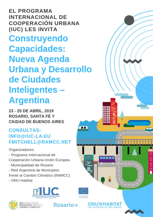 La UNLP en "Construyendo Capacidades: Nueva Agenda Urbana y Desarrollo de Ciudades Inteligente" 