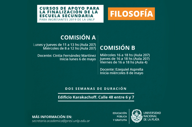 Comienzan los cursos para ingresantes que adeudan materias del secundario Comienzan los cursos para ingresantes que adeudan materias del secundario