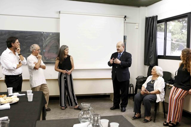 Tauber visitó a las autoridades del IIPAC, en Arquitectura Tauber visitó a las autoridades del IIPAC, en Arquitectura