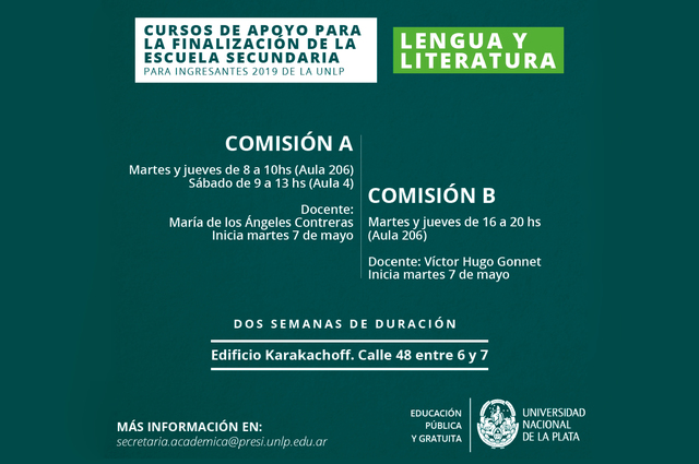 Comienzan los cursos para ingresantes que adeudan materias del secundario Comienzan los cursos para ingresantes que adeudan materias del secundario