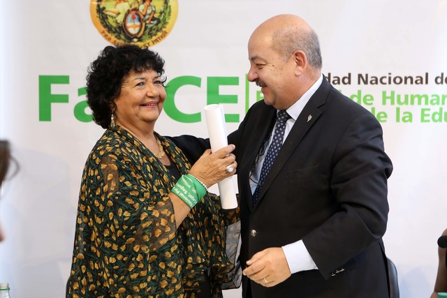 La UNLP distinguió con el título Doctora Honoris Causa a la socióloga Dora Barrancos La UNLP distinguió con el título Doctora Honoris Causa a la socióloga Dora Barrancos