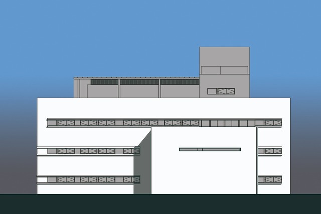 Plano del futuro edificio de investigación en Ciencias Exactas Plano del futuro edificio de investigación en Ciencias Exactas