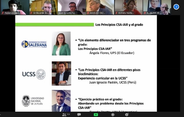La UNLP presente en el seminario virtual “Hacia una docencia universitaria mundial transformadora: Los Principios CSA-IAR"