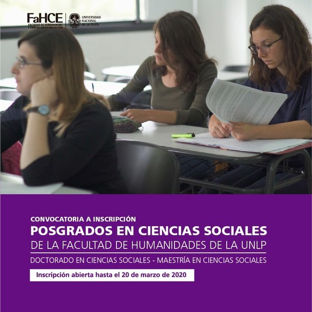 Inscripciones a carreras de posgrado. Inscripciones a carreras de posgrado.