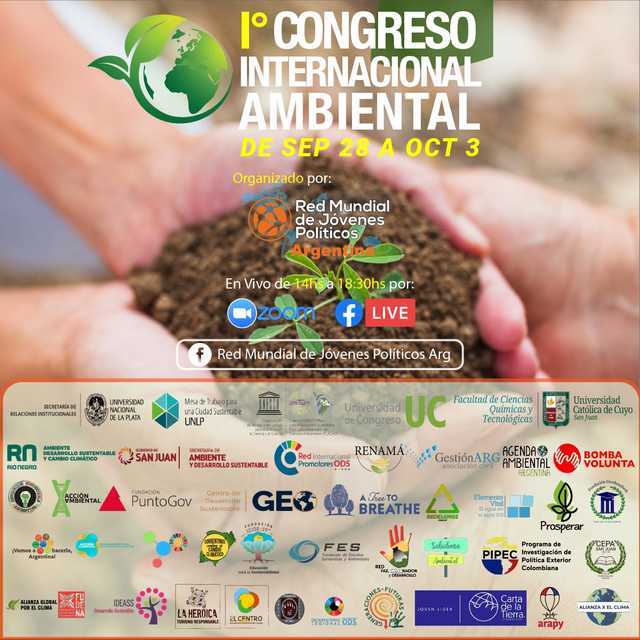 La Secretaría de Relaciones Institucionales de la UNLP participó del I Congreso Internacional Ambiental: Construyendo el Camino hacia la Sostenibilidad