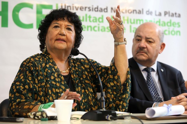 La UNLP distinguió con el título Doctora Honoris Causa a la socióloga Dora Barrancos La UNLP distinguió con el título Doctora Honoris Causa a la socióloga Dora Barrancos