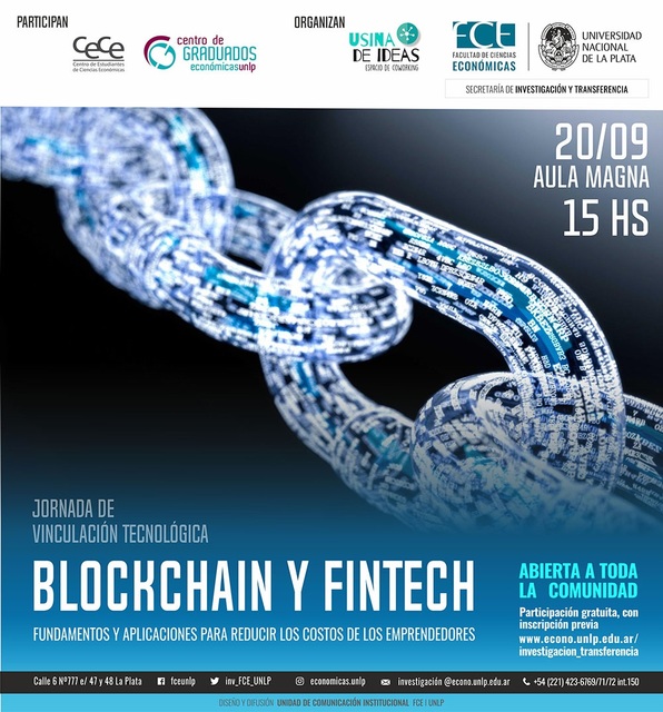 Flyer Blockchain Fintech Flyer Blockchain Fintech