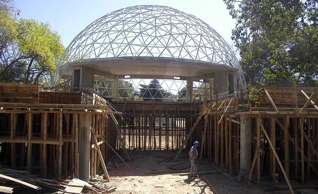 Avances en la construcción del planetario Avances en la construcción del planetario