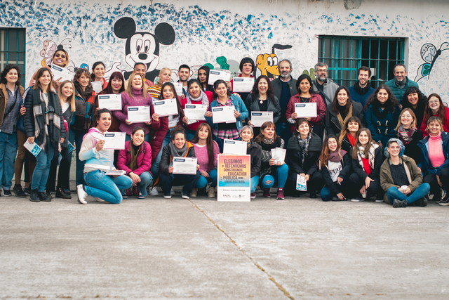 Entrega de diplomas a egresadas de la diplomatura en géneros y DDHH en contexto de encierro