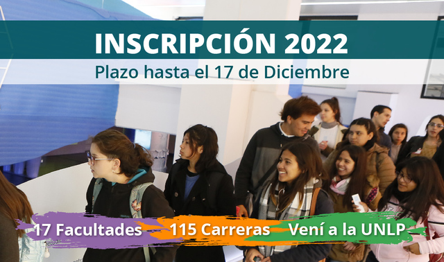 Comenzó la inscripción a todas las carreras para el ciclo 2022 Comenzó la inscripción a todas las carreras para el ciclo 2022