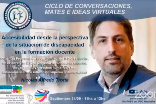 Ciclo de conversaciones, mates e ideas virtuales con el Ministro de Educación Nicolás Trotta