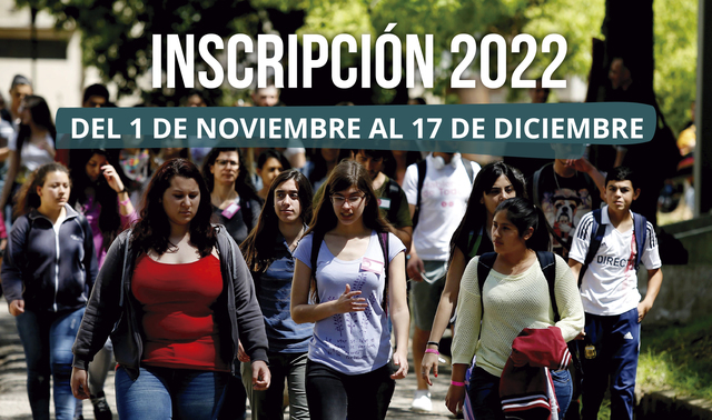 Inscripción a todas las carreras de la UNLP para el ciclo 2022 Inscripción a todas las carreras de la UNLP para el ciclo 2022