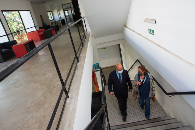 En pandemia también se realizaron obras en la facultad de Humanidades En pandemia también se realizaron obras en la facultad de Humanidades