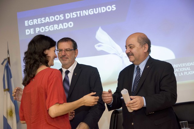 Los mejores graduados de posgrado de la UNLP recibieron su distinción Los mejores graduados de posgrado de la UNLP recibieron su distinción