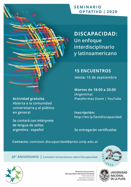 Seminario "Discapacidad: Un enfoque interdisciplinario y latinoamericano"