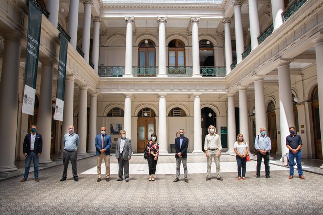 Representantes de la Agencia de Cooperación Japonesa JICA visitaron la UNLP Representantes de la Agencia de Cooperación Japonesa JICA visitaron la UNLP