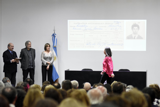 La UNLP entregó legajos reparados de víctimas del terrorismo del Estado La UNLP entregó legajos reparados de víctimas del terrorismo del Estado